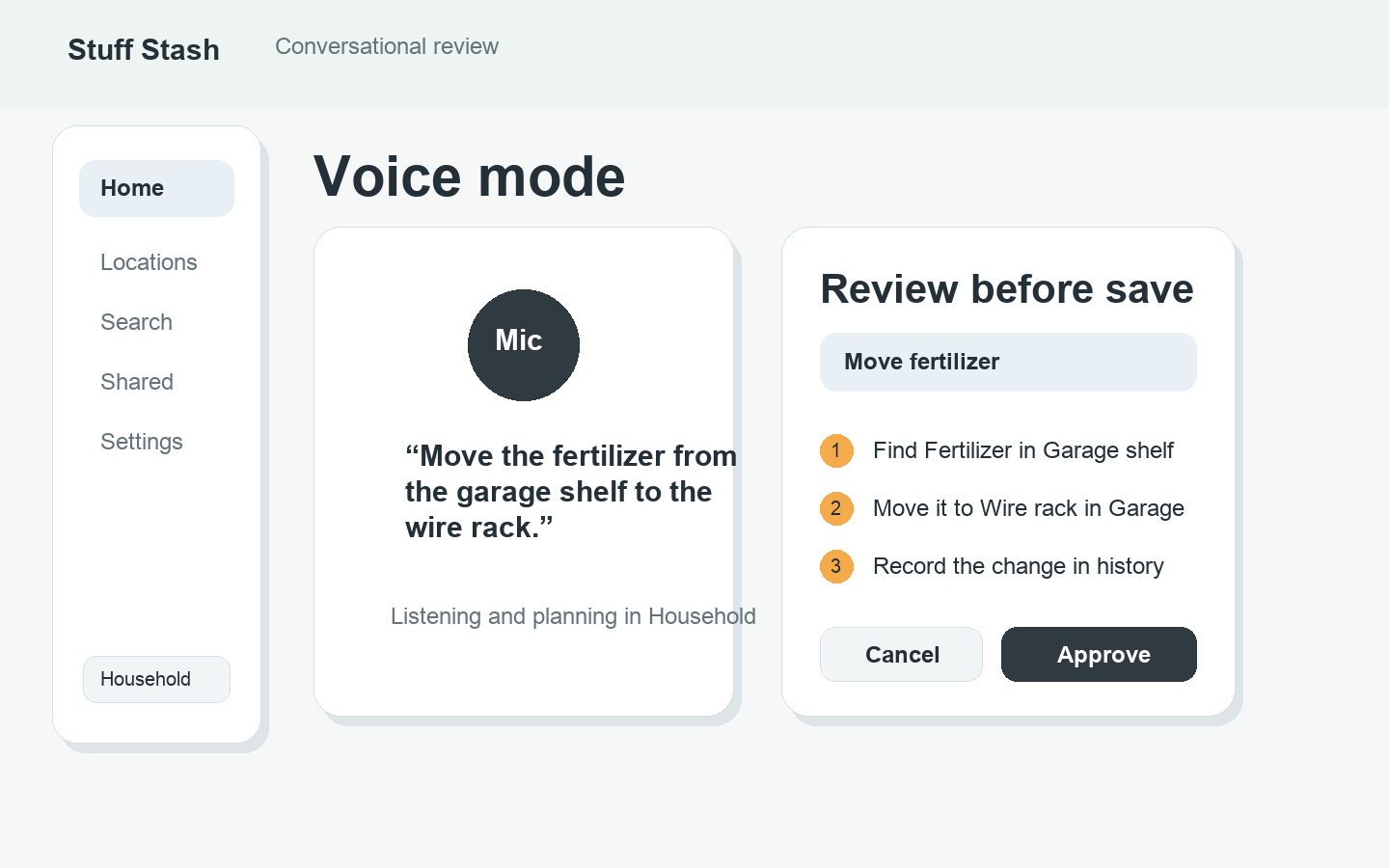 Conversational review preview